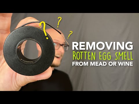 Видео: КАК удалить запах тухлых яиц из домашнего вина или медовухи с помощью медной проволоки — сероводо...