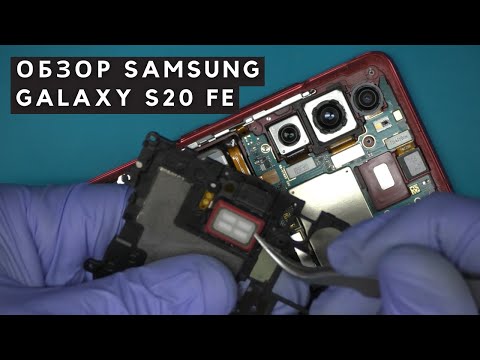 Видео: Обзор Samsung S20 FE - взгляд изнутри. Доступный флагман для фанов бренда | Разборка Samsung S20 FE