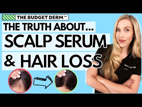 Видео: Вся правда о сыворотках для кожи головы и выпадении волос! | The Budget Derm объясняет