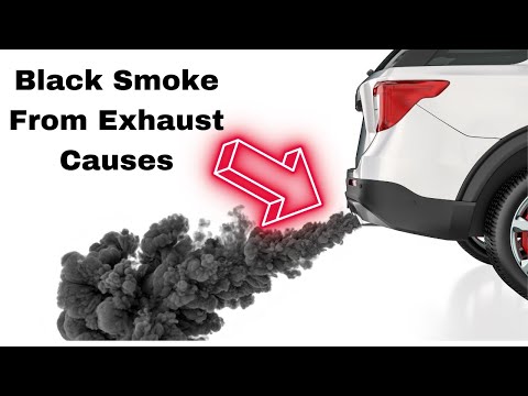 Видео: Черный дым из выхлопной трубы: распространённые причины и способы устранения