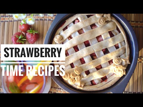 Видео: 5 things to do with Strawberries / Топ 5 веган  рецептов клубники на лето