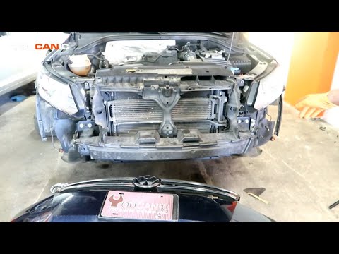 Видео: Volkswagen Tiguan 2009-2016 — замена переднего бампера