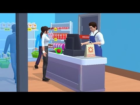 Видео: Supermarket Store Simulator (Ранний доступ):7 серии// Помощник кассир