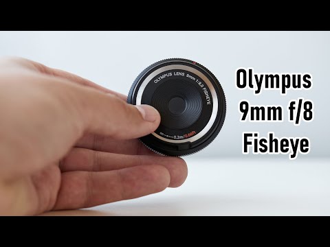 Видео: Обзор Olympus 9mm f/8 Fisheye. Еще один веселый блинчик от Olympus