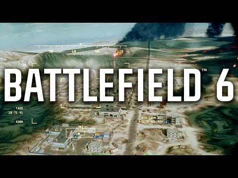 Видео: Battlefield 6 — Первый взгляд на Remastered Firestorm (сравнение с BF4 + реактивные самолеты и ПВО)