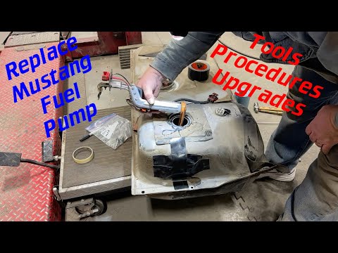 Видео: Как заменить или модернизировать топливный насос в Foxbody или SN95 Mustang