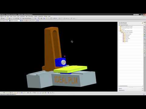 Видео: IDEAL PLM Имитация процессов обработки с использованием виртуальной модели станка