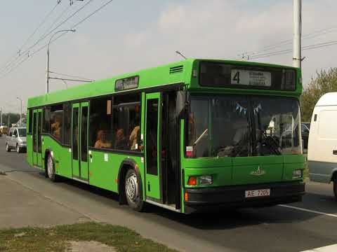 Видео: Информатор закрытого Брестского автобусного маршрута №4 ЦГБ-Автовокзал