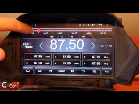 Видео: Штатная магнитола Ford Kuga - головное устройство DAYSTAR DS-7024HD