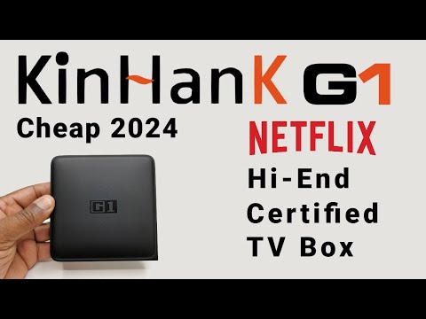 Видео: KinHank G1 Amlogic S905X4 J ТВ-приставка Dolby Vision, сертифицированная Google