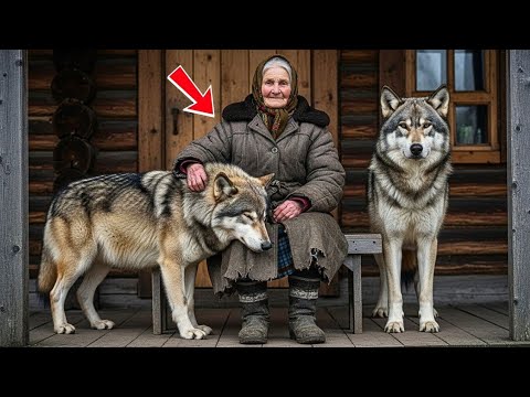Видео: Старушка стала матерью двух волков — но то, что случилось потом, изменило всю её жизнь