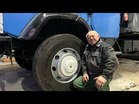 Видео: Євро диски 22.5 на ЗІЛ 4331( ОМ366LA)