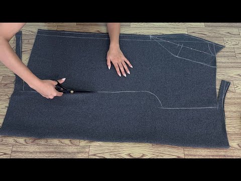 Видео: 🧵Зимний наряд для женщин! Сшейте зимний наряд всего за 13 минут