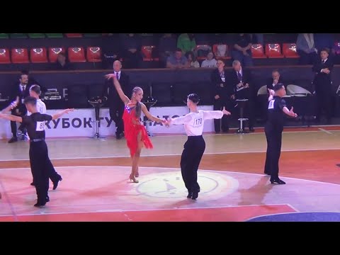 Видео: 12.04.2025.г. Скребов Даниэль & Васильева Софья, Взрослые + Молодёжь до В класса, La. 1/4 финала.