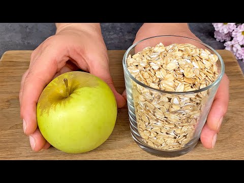 Видео: Без сахара! Только овсянка и яблоки! -10 кг за неделю!