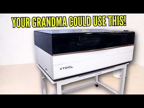 Видео: Обзор xTool P3 — самый продвинутый 80-ваттный CO₂-лазер, который я когда-либо тестировал!