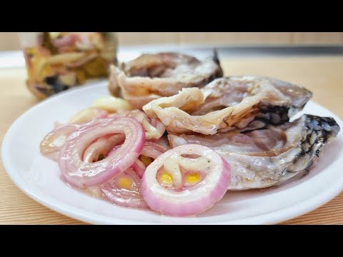 Видео: СТАРИННЫЙ РЕЦЕПТ! МАРИНОВАННАЯ РЫБА(толстолоб, карп, карась) Вкусно и Просто! КАК БАБУШКА ГОТОВИЛА!