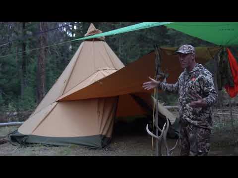 Видео: Как разбить охотничий лагерь с вьючными козами