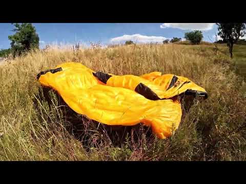 Видео: Юца. Параплан. Середина августа.