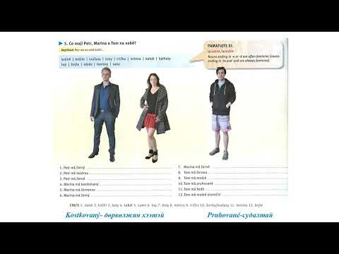 Видео: Чех хэлний цахим сургалтын A2 буюу дунд шатны 16-р хичээл