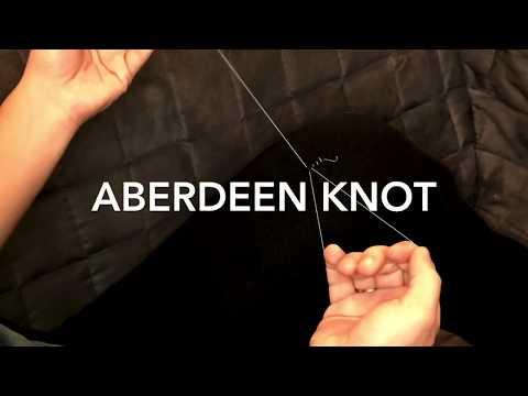 Видео: Последний узел лапаротомии // Aberdeen knot // как вязать узел Абердин