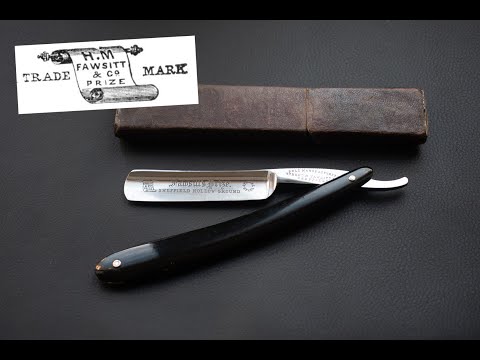 Видео: Продажа! Опасная бритва H.M. Fawsitt & Co, Sheffield, 1870е