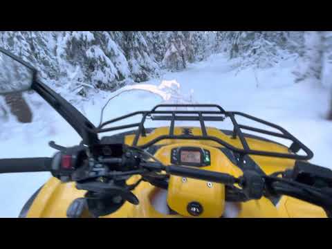 Видео: Первые зимние покатушки