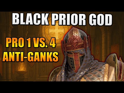 Видео: Профессиональный чёрный приор-антиганкер — БЕЗУМИЕ 1 против 4 | За честь