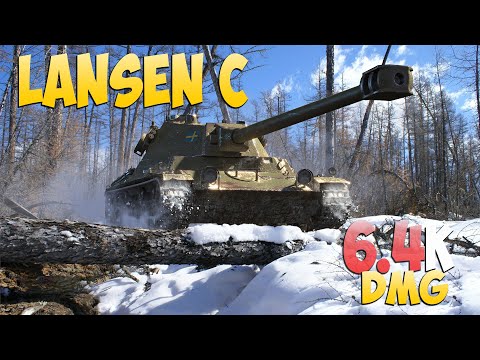 Видео: Lansen C - 5 Kills 6.4K DMG - Пустой! - Мир Танков
