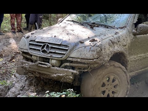 Видео: Как угробить Mercedes ML за один offroad выезд? 4K video