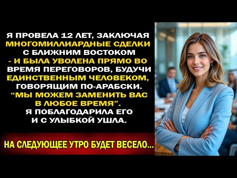 Видео: Единственного помощника директора, говорящего по-арабски, уволили — сделка на $2,5 млрд рухнула