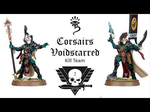 Видео: [Kill Team] Corsairs Voidscarred: как играть?