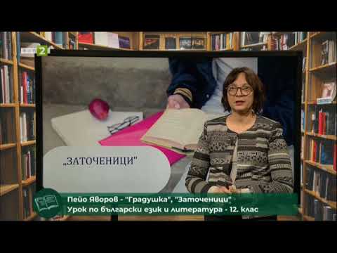 Видео: „Градушка“ и „Заточеници“ на Пейо Яворов. Правописни правилаПредаване: Матурата на фокус, 25.03.2021