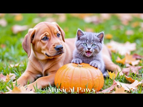 Видео: Целительная музыка для собак и кошек 🐾 Успокаивающие звуки для сна, снятия стресса и тревоги — Лу...