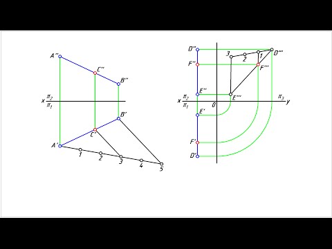 Видео: Деление отрезка в данном отношении