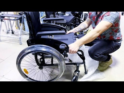 Видео: РАСПАКОВКА КОЛЯСКИ OTTOBOCK АВАНГАРД 4DS