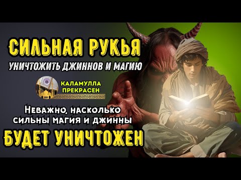 Видео: Мощная Рукья | Изгнание джиннов, шайтана и магии из дома и тела, спокойствие души  🕌Ar--3