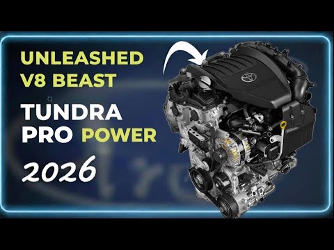 Видео: Представлен двигатель MONSTER для Toyota Tundra TRD Pro 2026 года!