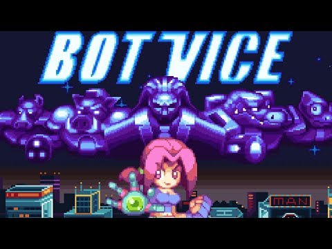 Видео: Офигенный ретро буллет хелл // Bot Vice #1