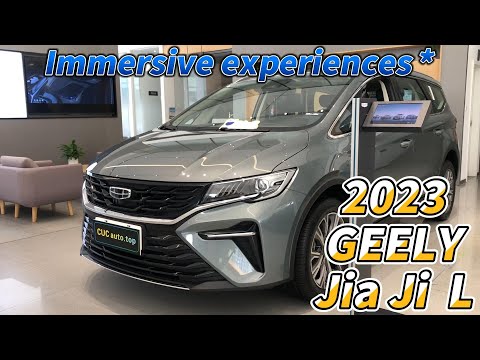 Видео: All New GEELY Jia Ji L in-depth Walk-around |mpv|Автомобиль