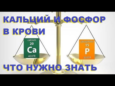 Видео: Кальций и фосфор в крови: как правильно оценить и на что обратить внимание?