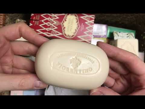 Видео: АСМР распаковка мыла/ASMR SOAP unpacking in russian