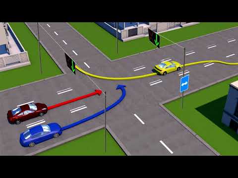 Видео: Кто из водителей выбрал запрещенную траекторию?