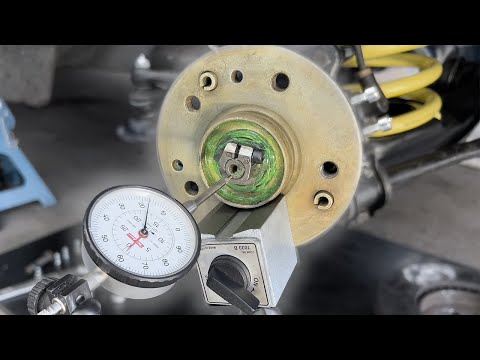 Видео: Mercedes W124 регулировка затяжки конусного ступичного подшипника
