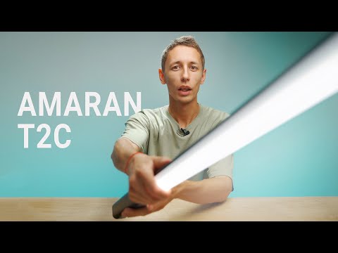 Видео: Лучший по цене и качеству осветитель жезл?  Aputure amaran t2c Обзор