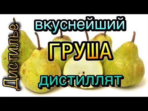 Видео: Груша - вкуснейший дистиллят