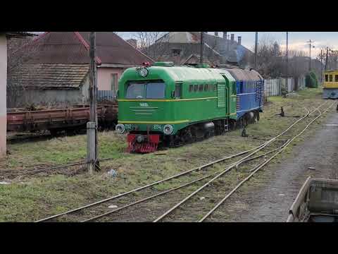 Видео: ТУ2-018 не дає спокою ТУ7А, ТУ2-034 і СО -750, Боржавська вузькоколійка. Narrow gauge locomotive TU2