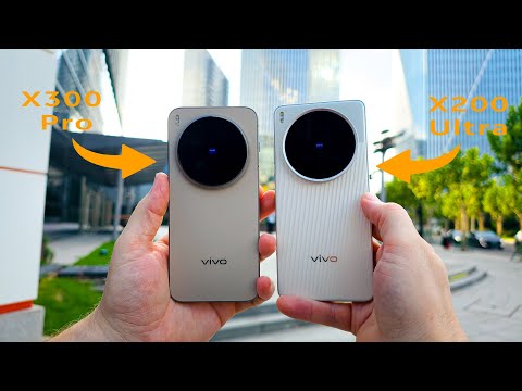 Видео: Сравнение камер Vivo X300 Pro и Vivo X200 Ultra