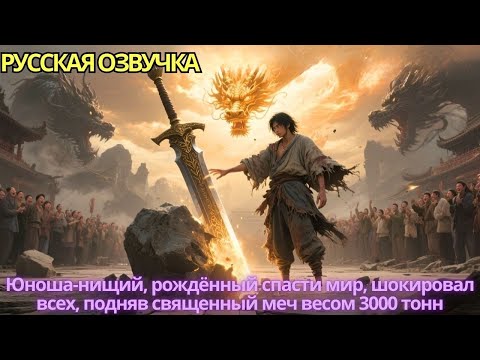 Видео: Юноша-нищий, рождённый спасти мир, шокировал всех, подняв священный меч весом 3000 тонн