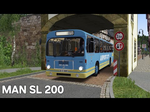 Видео: Немецкий MAN SL 200 лучше чем ЛиАЗ 677Э ? Omsi 2